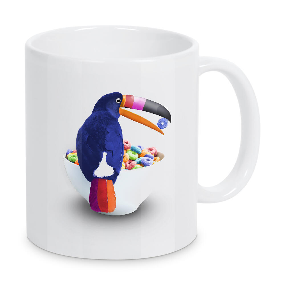 Tasse "LOOP TOUCAN" artboxONE - Tiere,Essen & Trinken,Abstrakt,Fiktion
