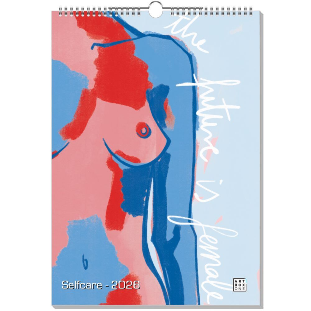 artboxONE Wandkalender A3 2026 Selfcare Selbstliebe
