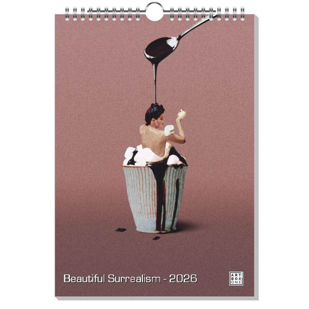 artboxONE Wandkalender A4 2026 Beautiful Surrealism Surrealismus