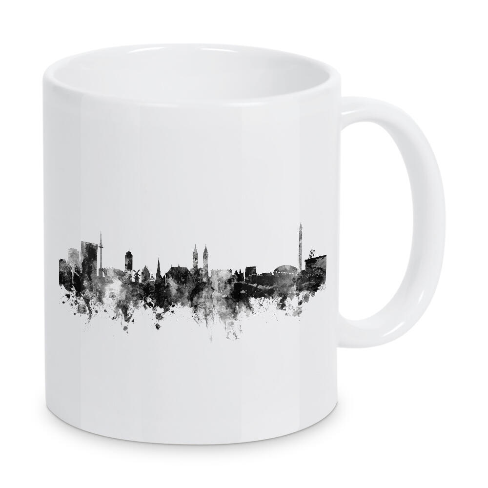 Tasse "Bremen Germany Skyline 2" artboxONE - Städte,Reise,Schwarzweiß