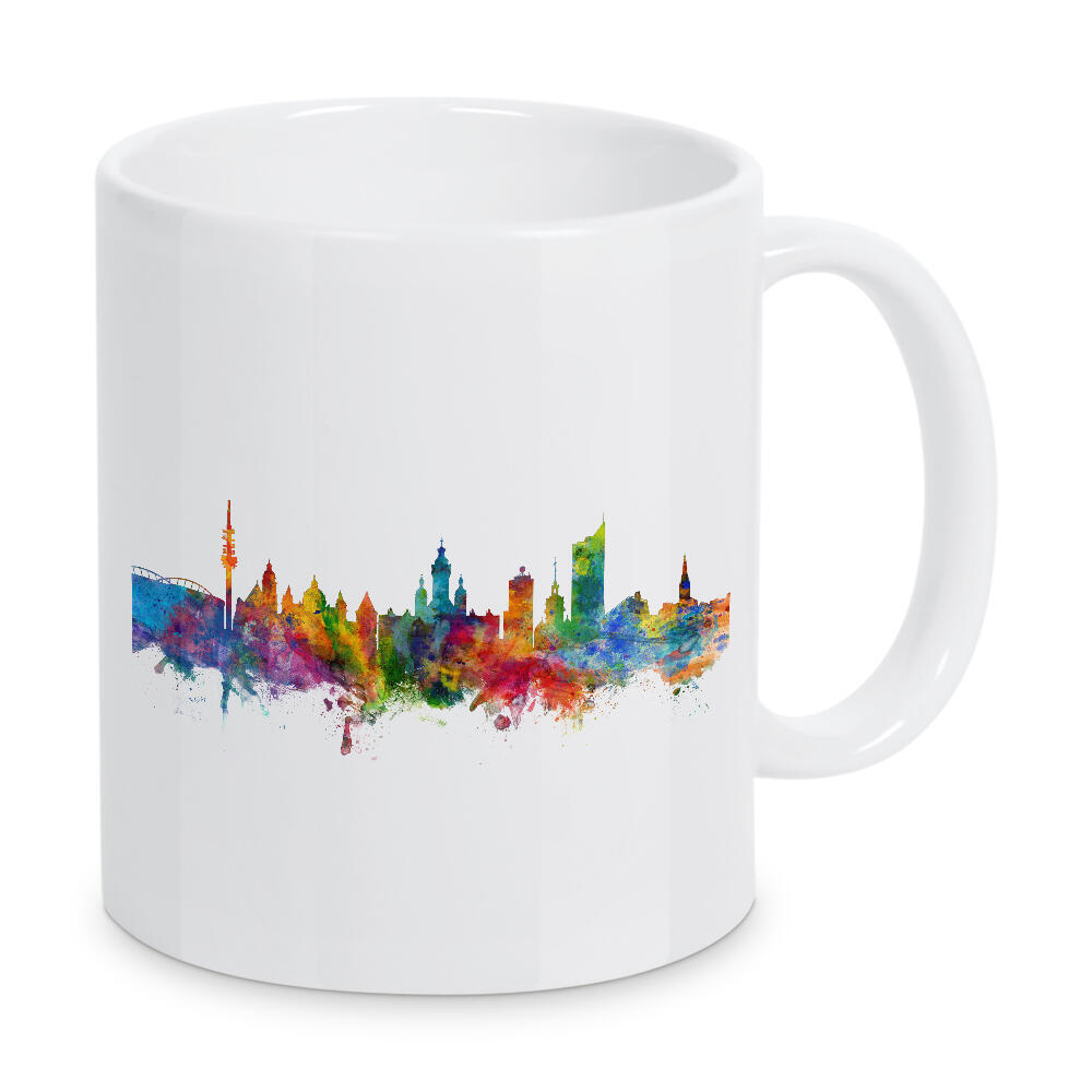Tasse "Leipzig Germany Skyline" artboxONE - Städte,Reise