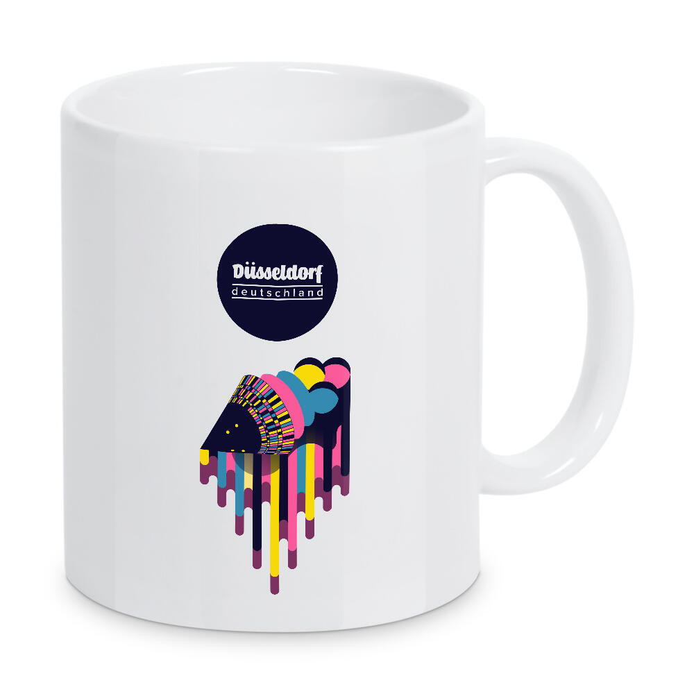 Tasse "Dusseldorf - Germany" artboxONE - Städte,Typografie,Reise,Städte / Düsseldorf