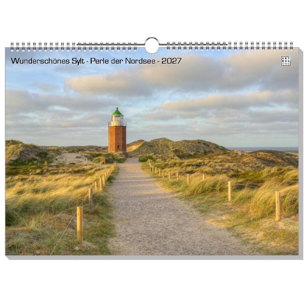 artboxONE Wandkalender A3 2026 Wunderschönes Sylt - Perle der Nordsee Sylt