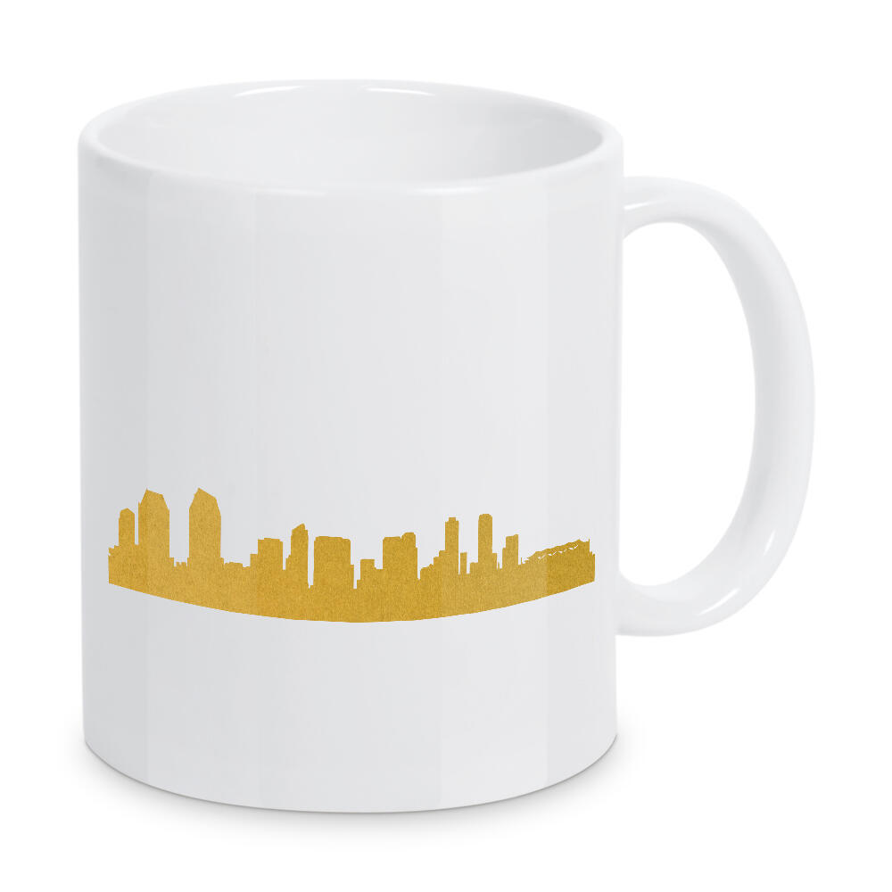 Tasse "SAN DIEGO GOLD Druck" artboxONE - Städte,Reise,Städte / Weitere