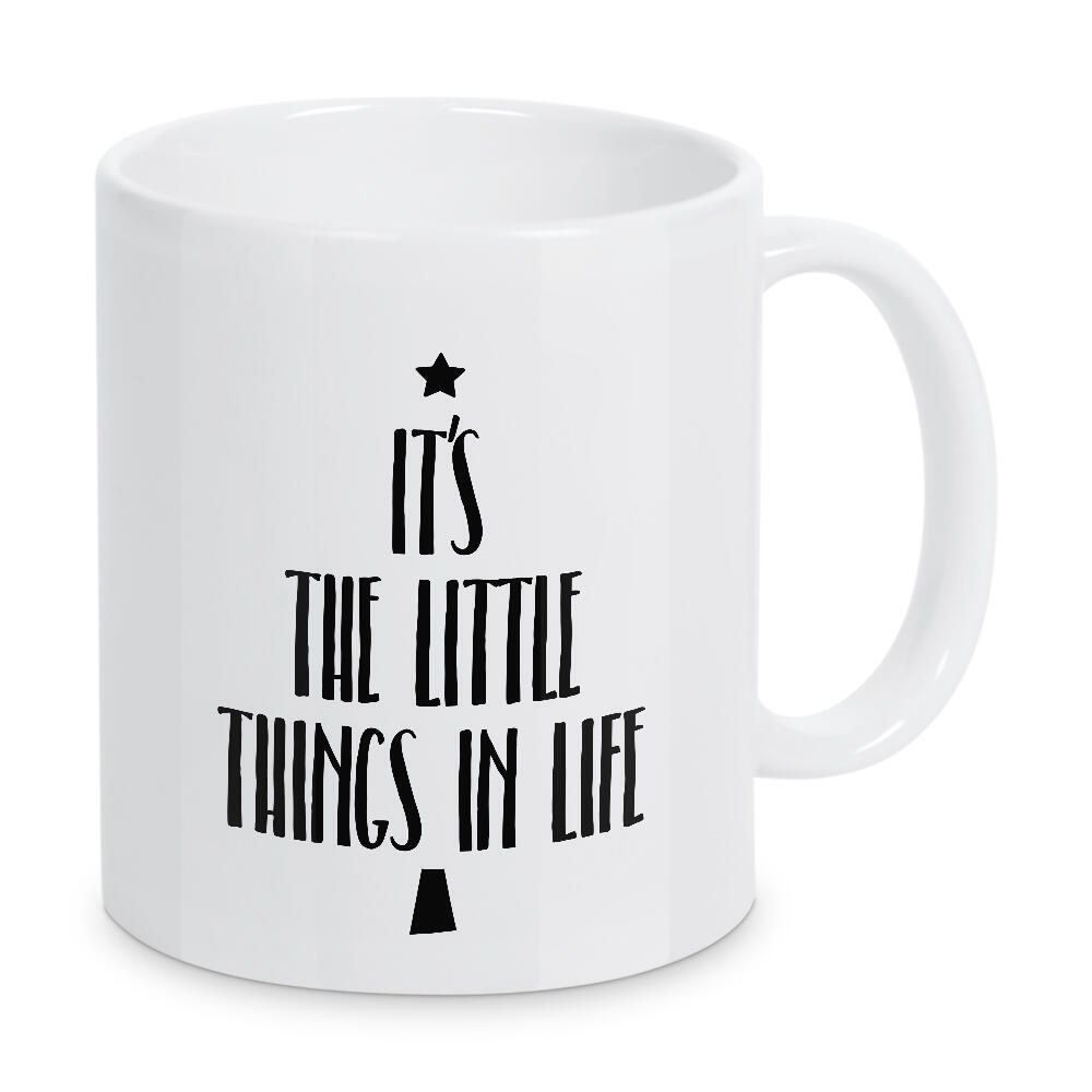 Tasse "Little" artboxONE - Typografie,Weihnachten
