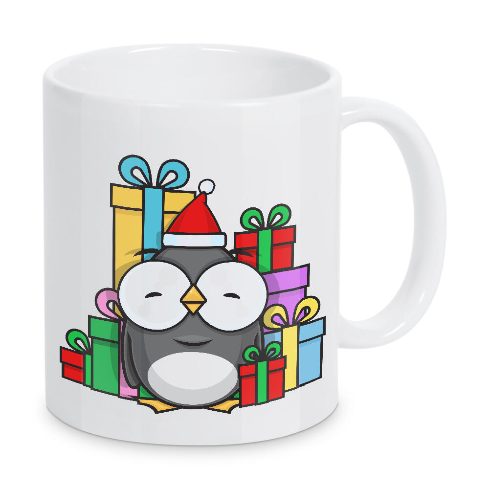 Tasse "Penguins Ready for Christmas" artboxONE - Für Kinder,Tiere,Comic,Weihnachten