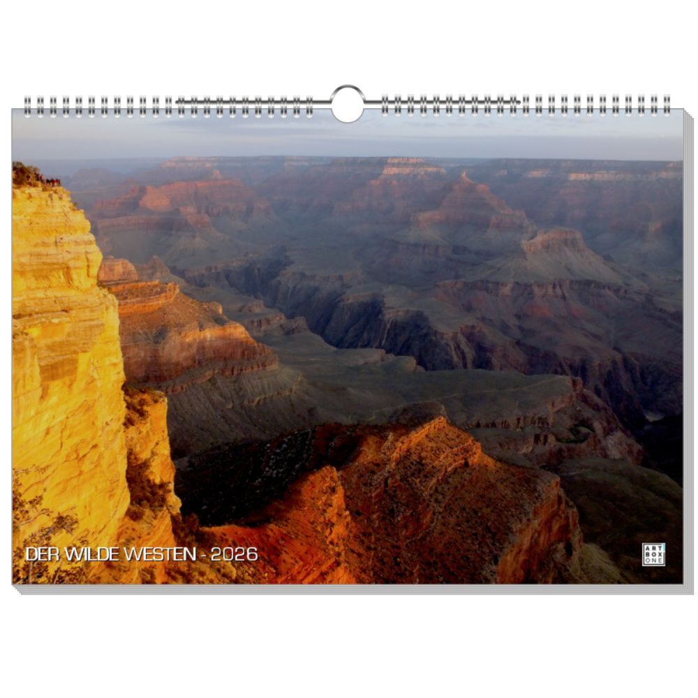 artboxONE Wandkalender A3 2025 DER WILDE WESTEN Wilder westen