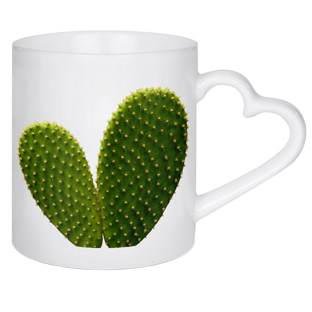 Herztasse "Cactus Heart" artboxONE - Natur,Floral,Abstrakt