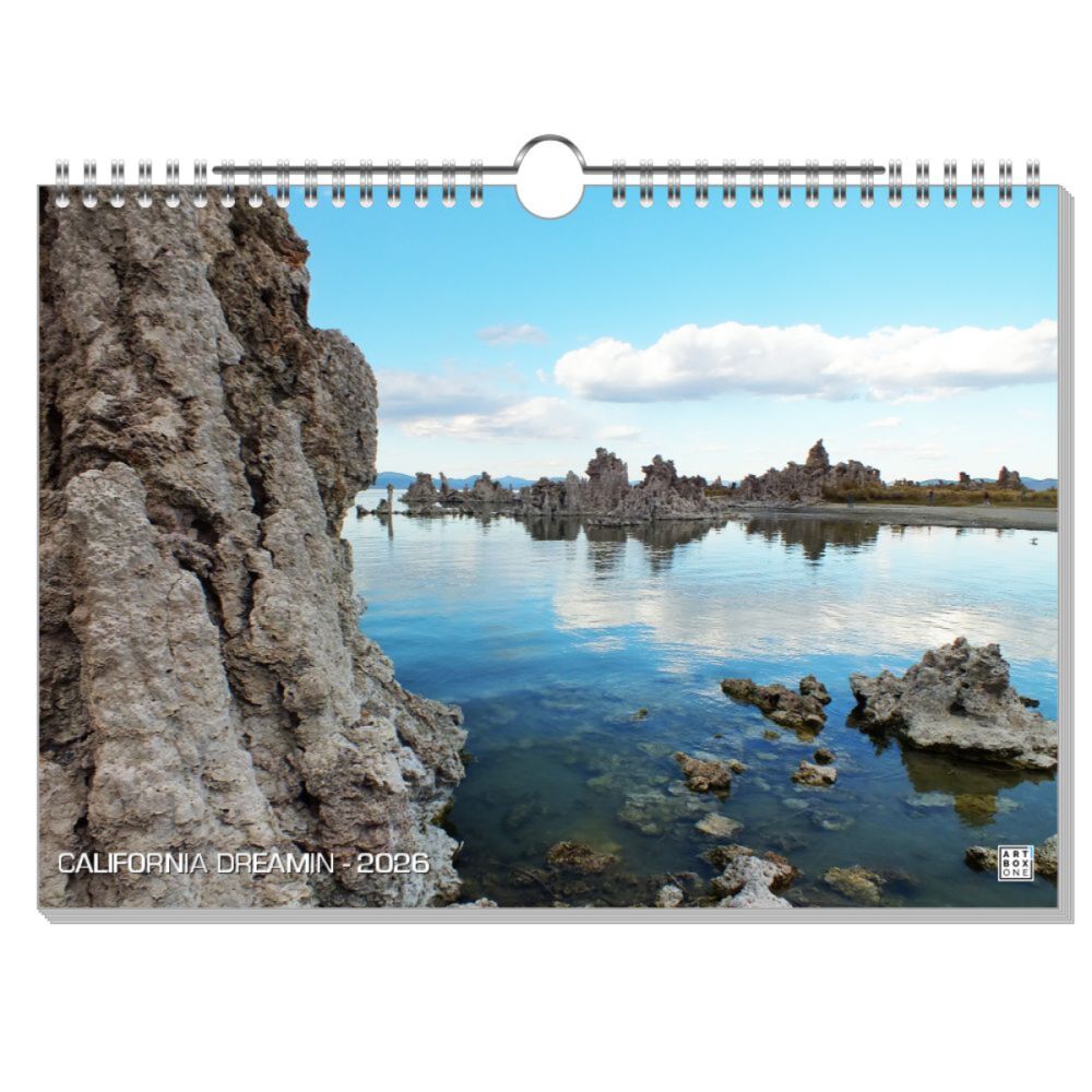 artboxONE Wandkalender A4 2025 CALIFORNIA DREAMIN Kalifornien