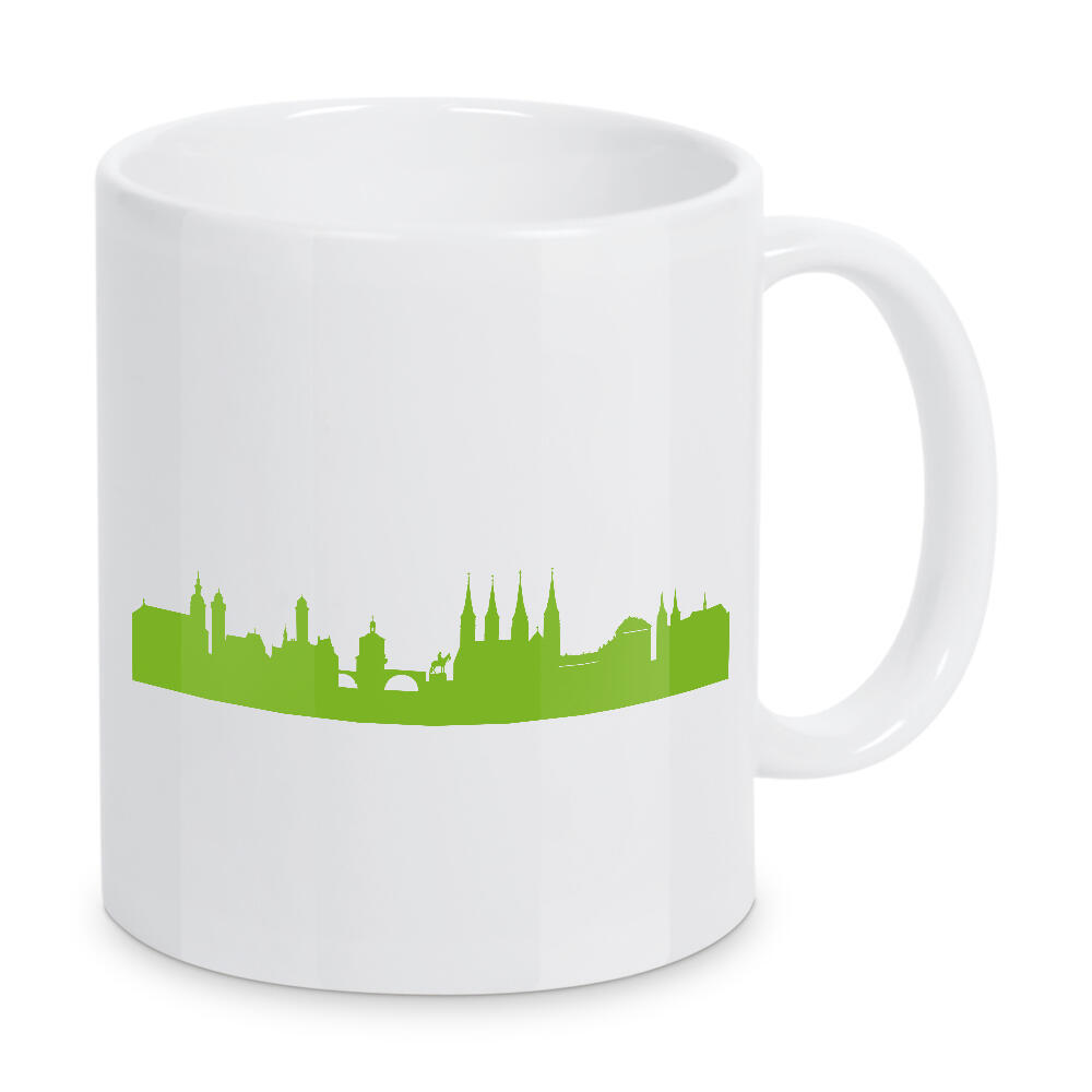 Tasse "BAMBERG 01 Print Grün" artboxONE - Städte,Städte / Weitere
