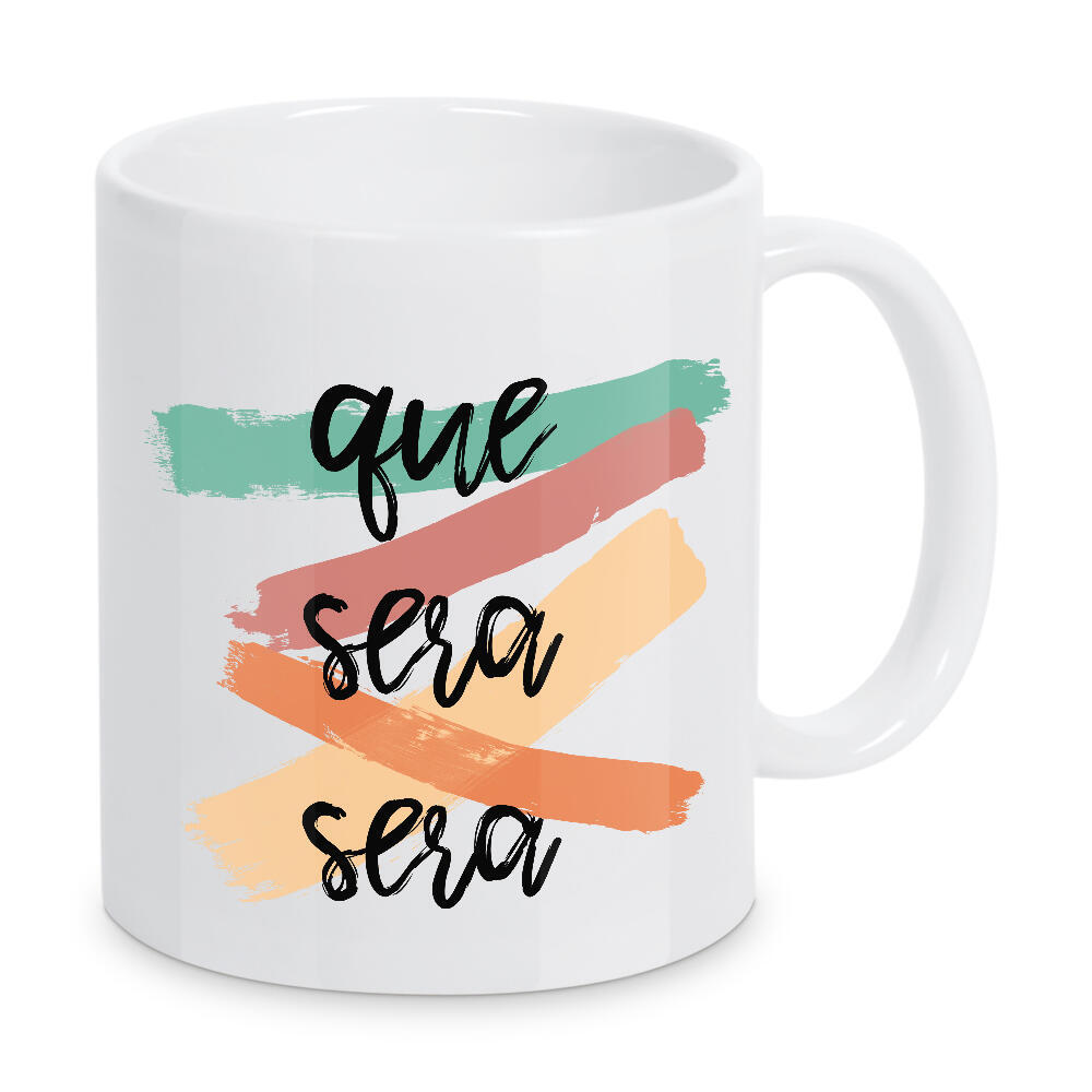 Tasse "Que Sera Sera 3" artboxONE - Typografie,Musik