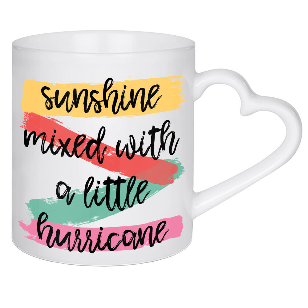 Herztasse "Sunshine Mixed" artboxONE - Typografie