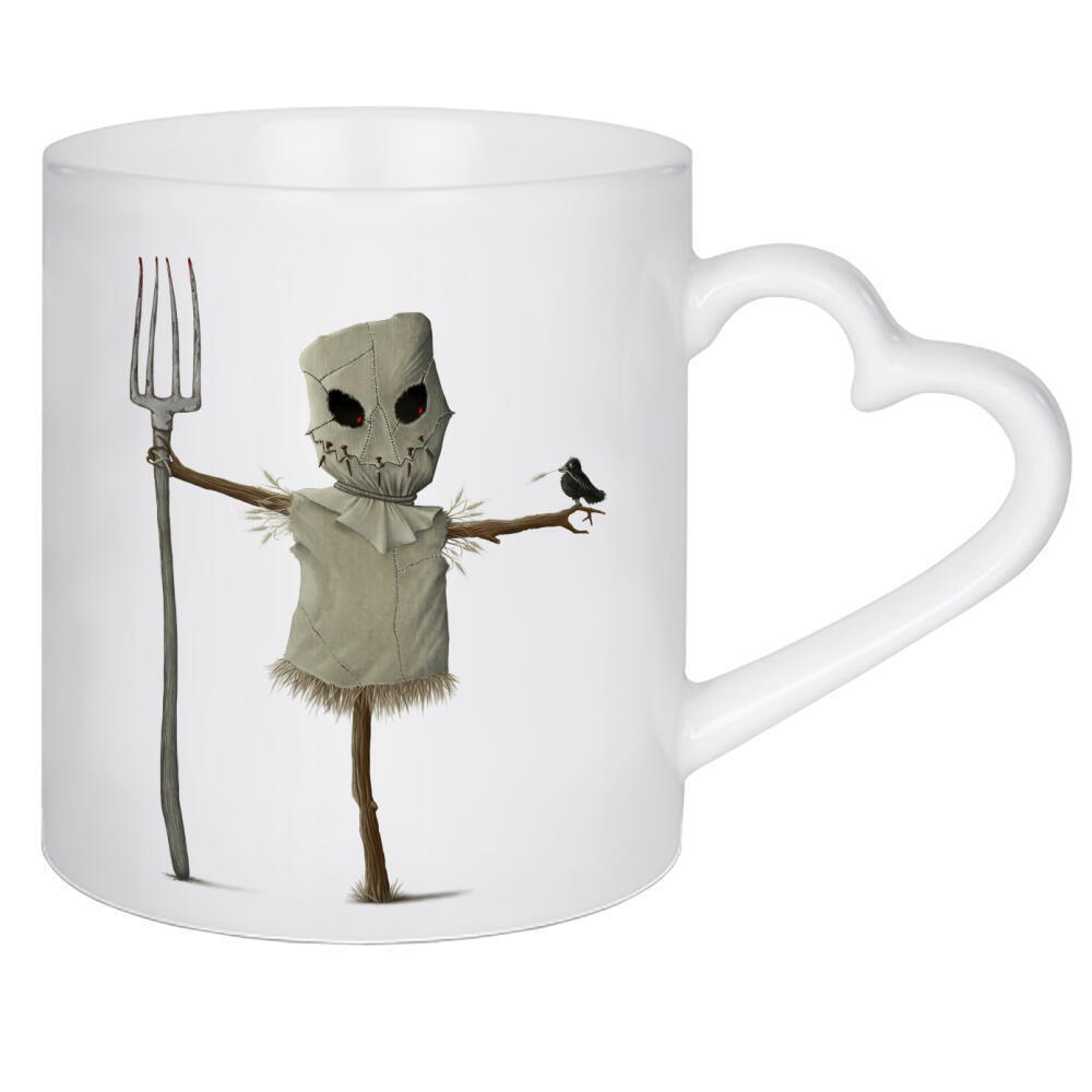 Herztasse "Halloween Scarecrow" artboxONE - Comic,Halloween