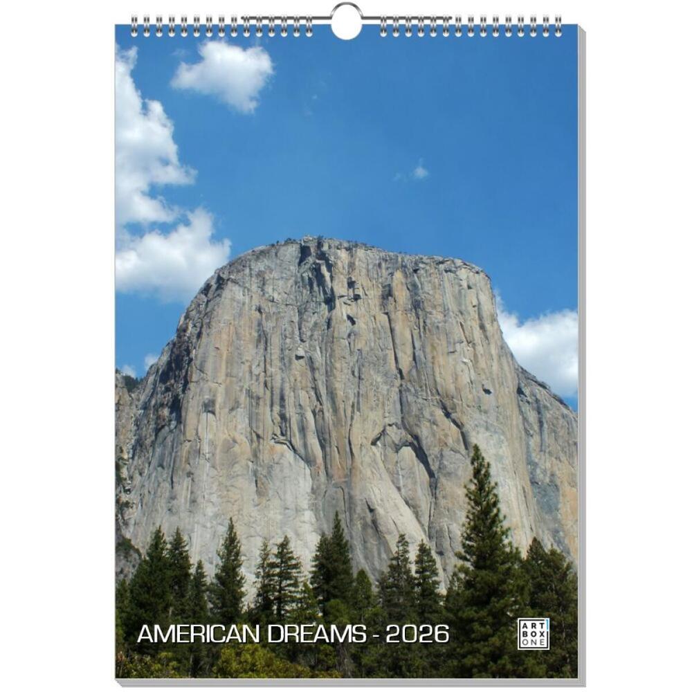 artboxONE Wandkalender A3 2026 AMERICAN DREAMS Reise