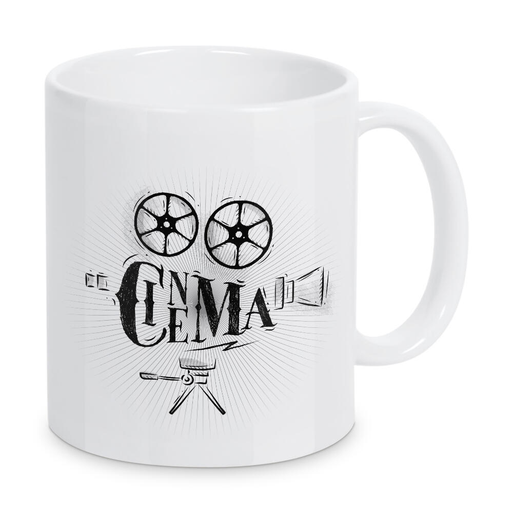 Tasse "Movie camera" artboxONE - Film,Schwarzweiß,Männer