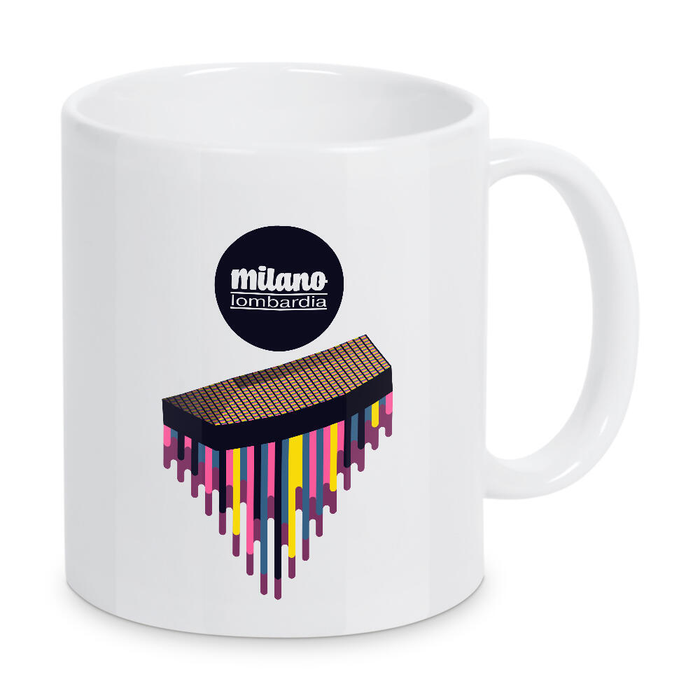 Tasse "Milano - Lombardia" artboxONE - Städte,Typografie,Reise,Architektur,Städte / Mailand