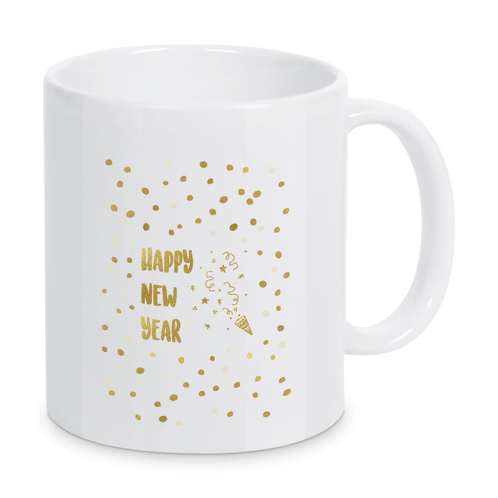 Tasse "Happy New Year" artboxONE - Typografie,Weihnachten