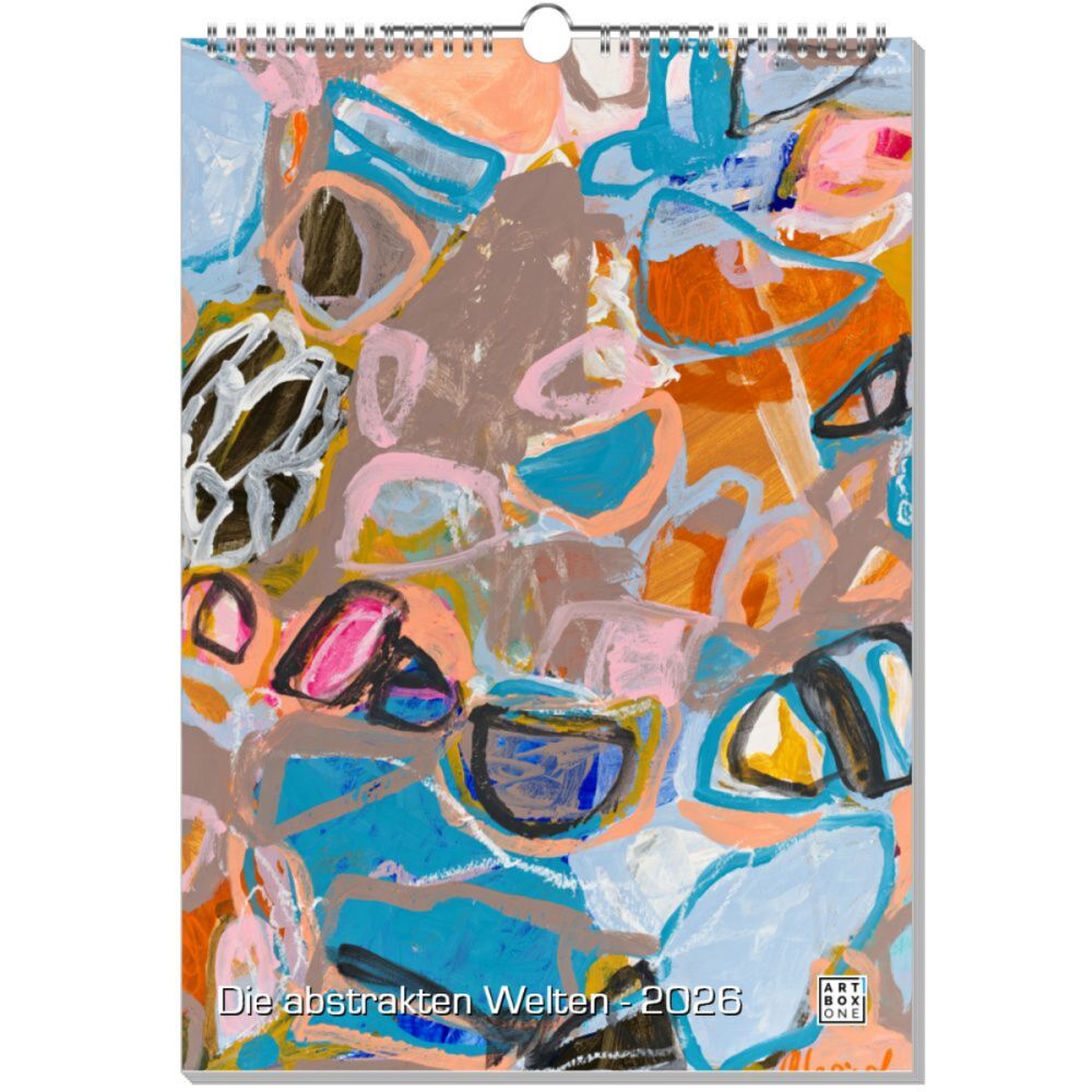 artboxONE Wandkalender A3 2026 Die abstrakten Welten Abstrakt