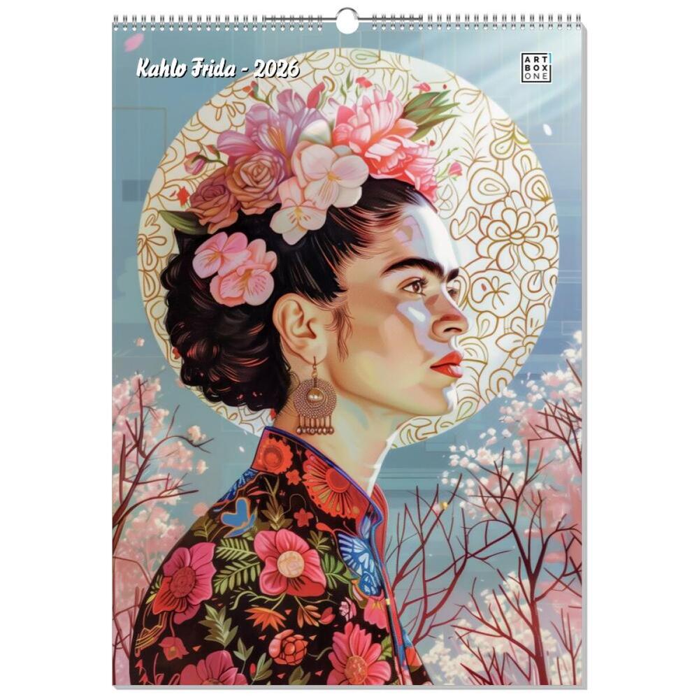 artboxONE Wandkalender A2 2026 Kahlo Frida Frida kahlo