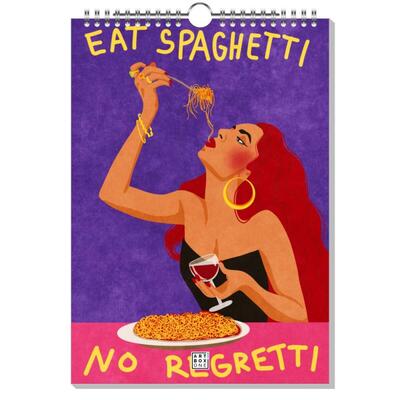 Eat spaghetti no regretti