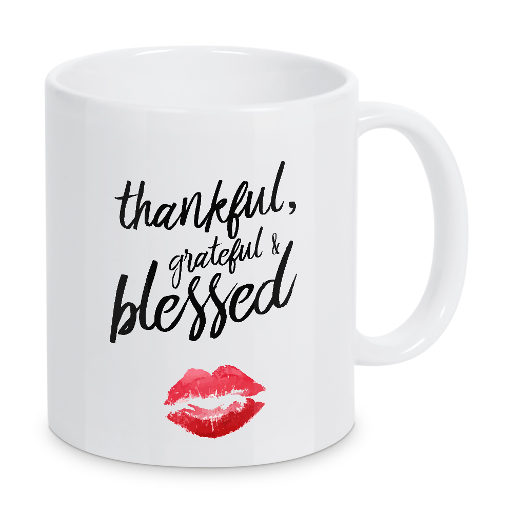 Tasse "Blessed" artboxONE - Typografie,Liebe