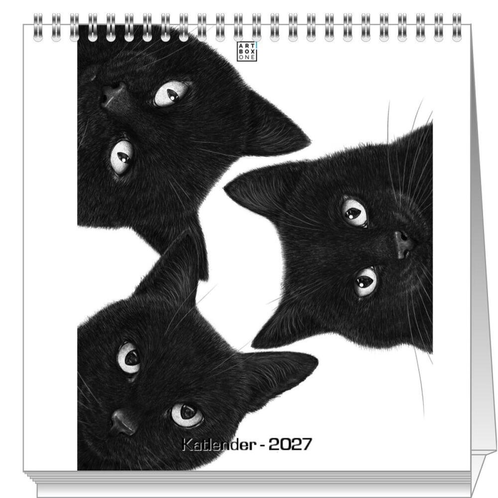 artboxONE Mini-Tischkalender 2026 Katlender Tischkalender Klein 2026 Tiere