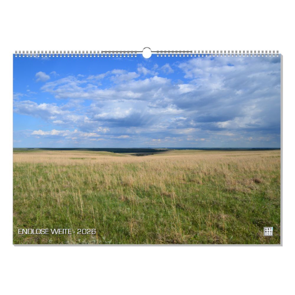 artboxONE Wandkalender A2 2026 ENDLOSE WEITE Natur