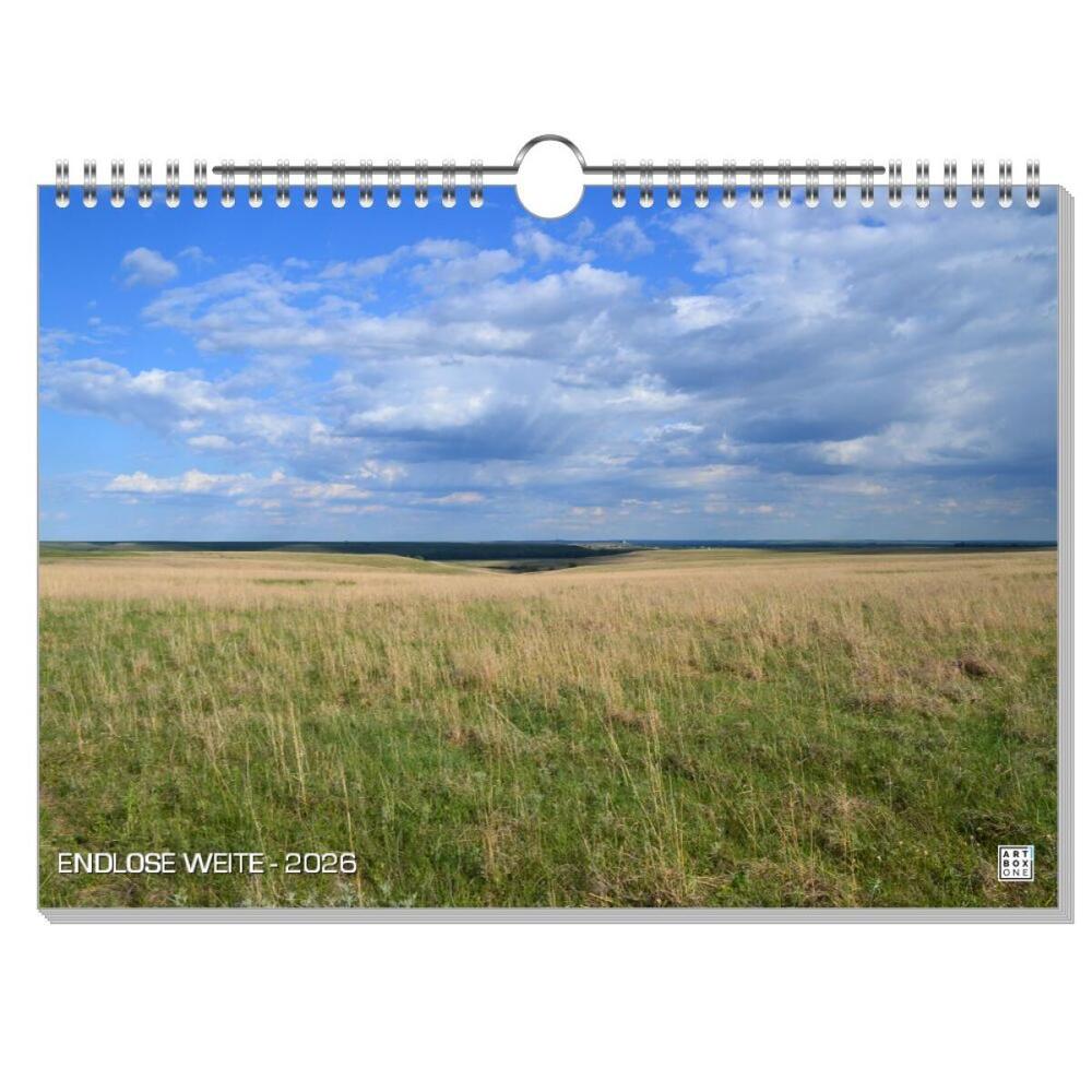 artboxONE Wandkalender A4 2026 ENDLOSE WEITE Natur
