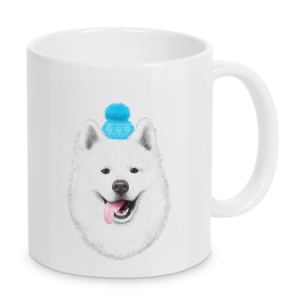 Tasse "Samoyed" artboxONE - Natur,Tiere,Comic,Menschen,Schwarzweiß,Liebe,Weihnachten,Für Mama,Für Papa,Lustig