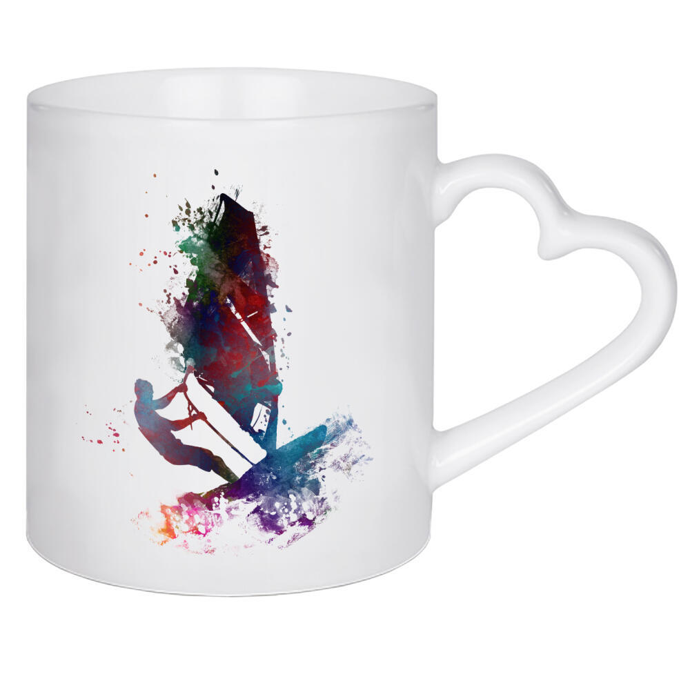 Herztasse "Surfer" artboxONE - Sport,Sport / Sommerspiele,Sport / Motivation