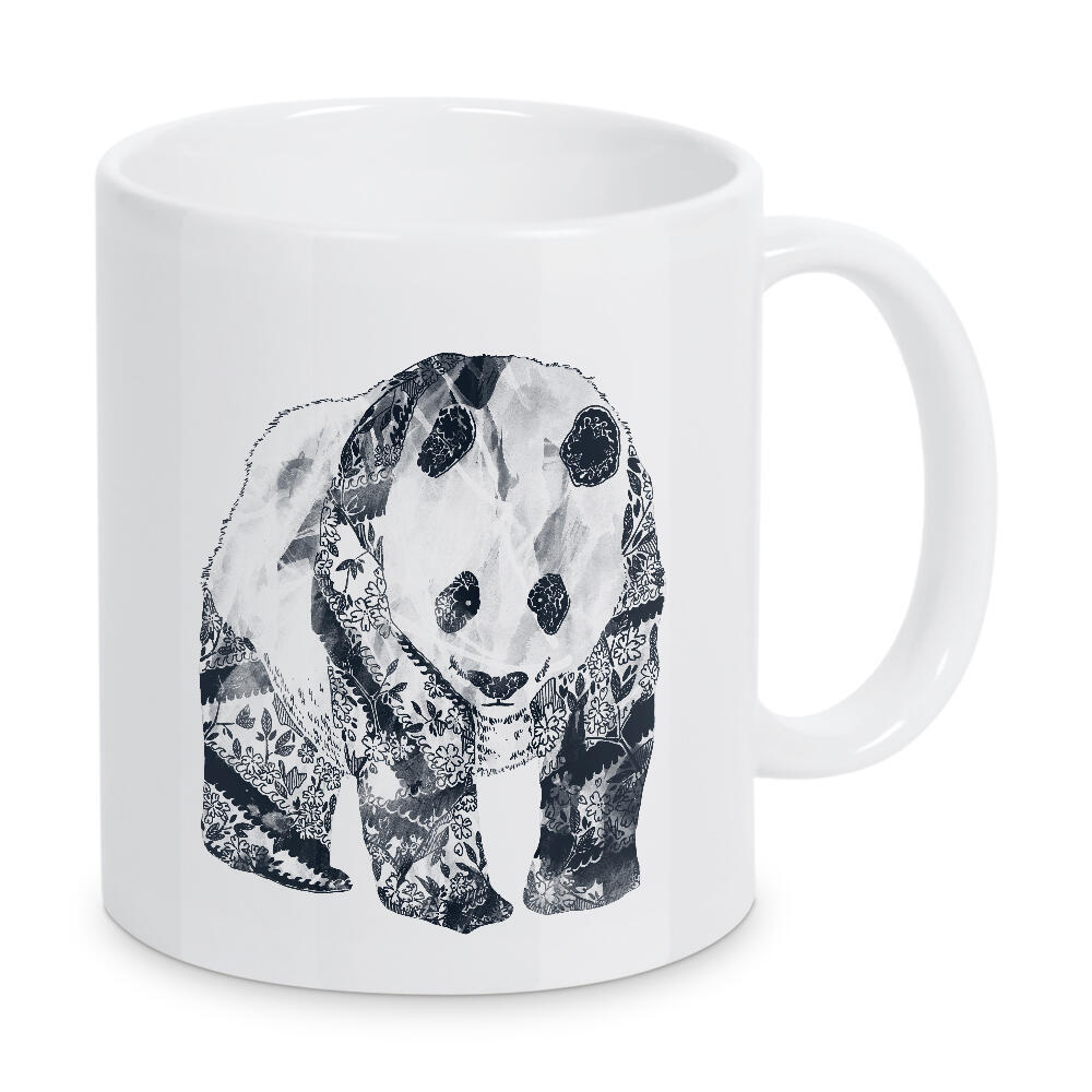 Tasse "Tattooed Panda" artboxONE - Tiere,Geometrie - Animals,Cute,Panda,Bears,Tattooed,Tattoo,Tobias fonseca,Tobe fonseca