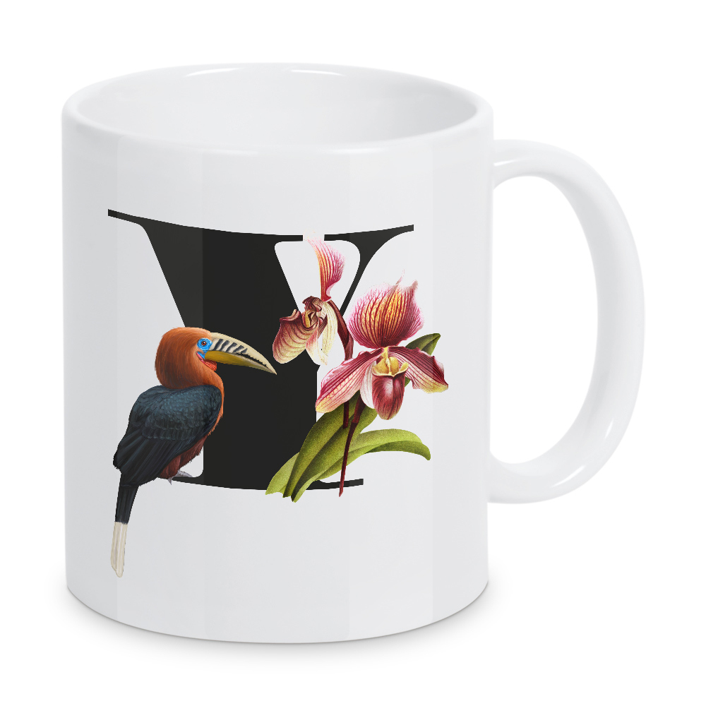 Tasse "Botanical Alphabet-Y" artboxONE - Buchstaben,Buchstaben / Y