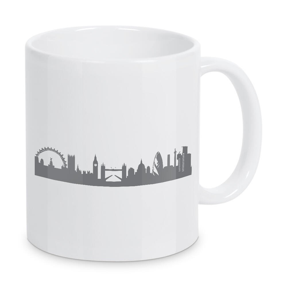 Tasse "London 02 Monochrom" artboxONE - Städte,Städte / London,Reise,Abstrakt,Schwarzweiß,Architektur,Reise / Länder