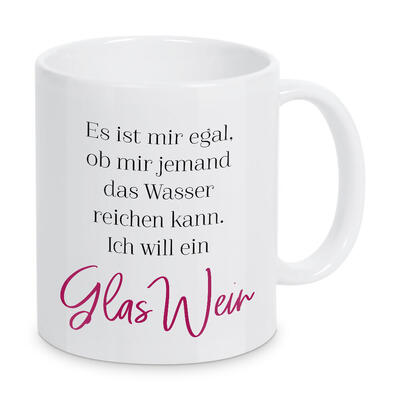 Das Wasser reichen