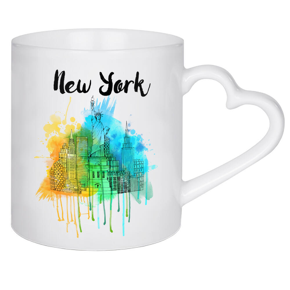 Herztasse "New York 3" artboxONE - Reise,Architektur,Reise / Länder