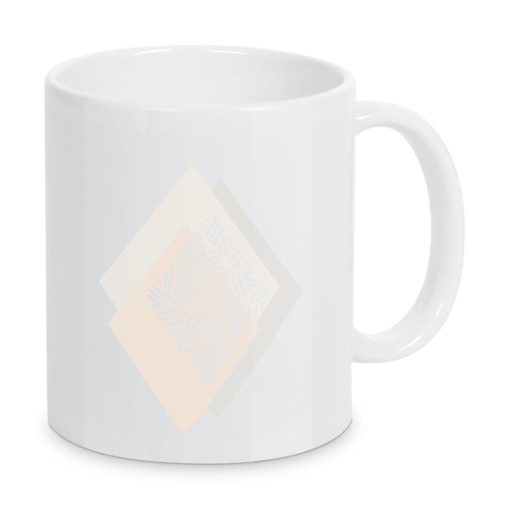 Tasse "Blush Rhombi" artboxONE - Abstrakt,Geometrie,Geometrie,Retro