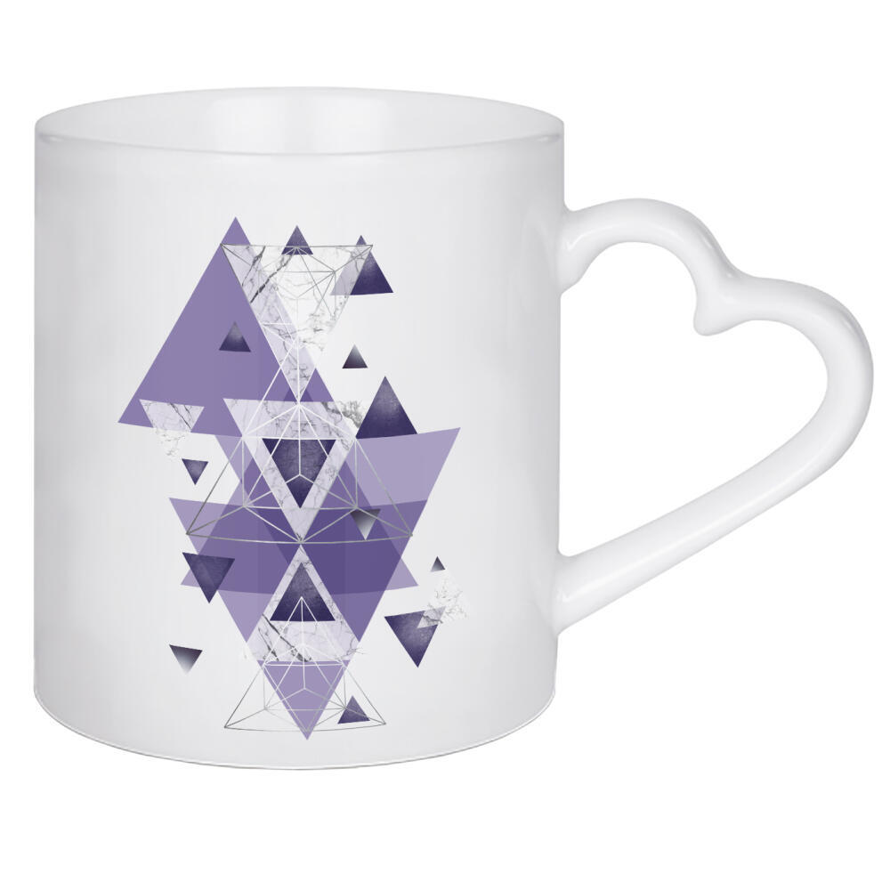 Herztasse "Geo Perfection" artboxONE - Geometrie