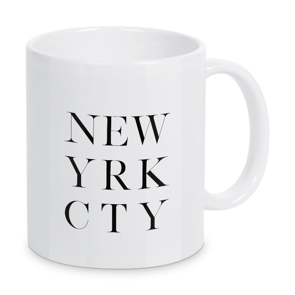 Tasse "New York City Typography" artboxONE - Städte,Städte / New York,Typografie - New york city,New york,Usa,Amerika,Big apple