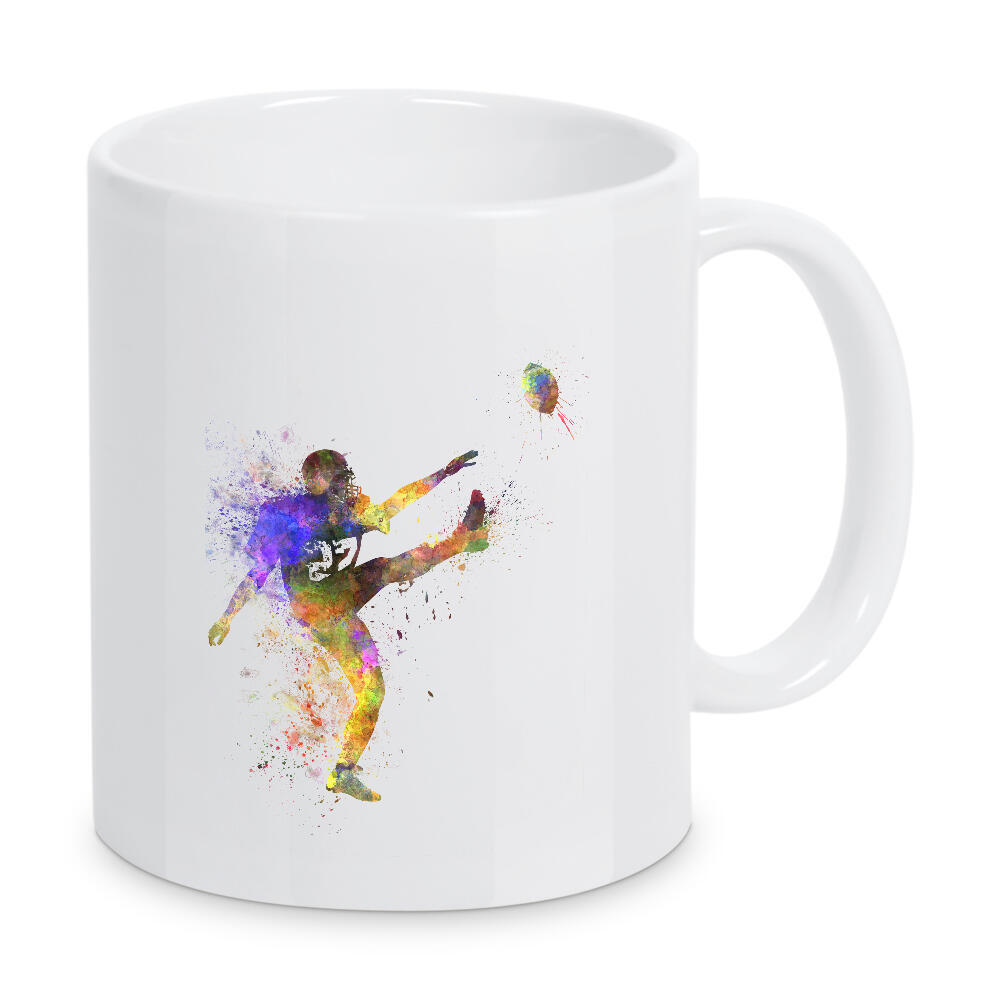 Tasse "American football kicker kicking" artboxONE - Sport,Sport / Fußball