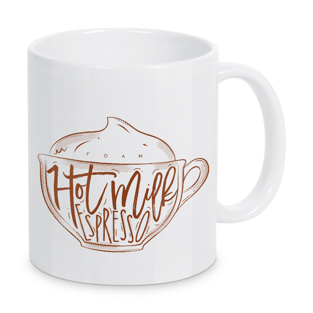 Tasse "Cappuccino cup craft" artboxONE - Essen & Trinken