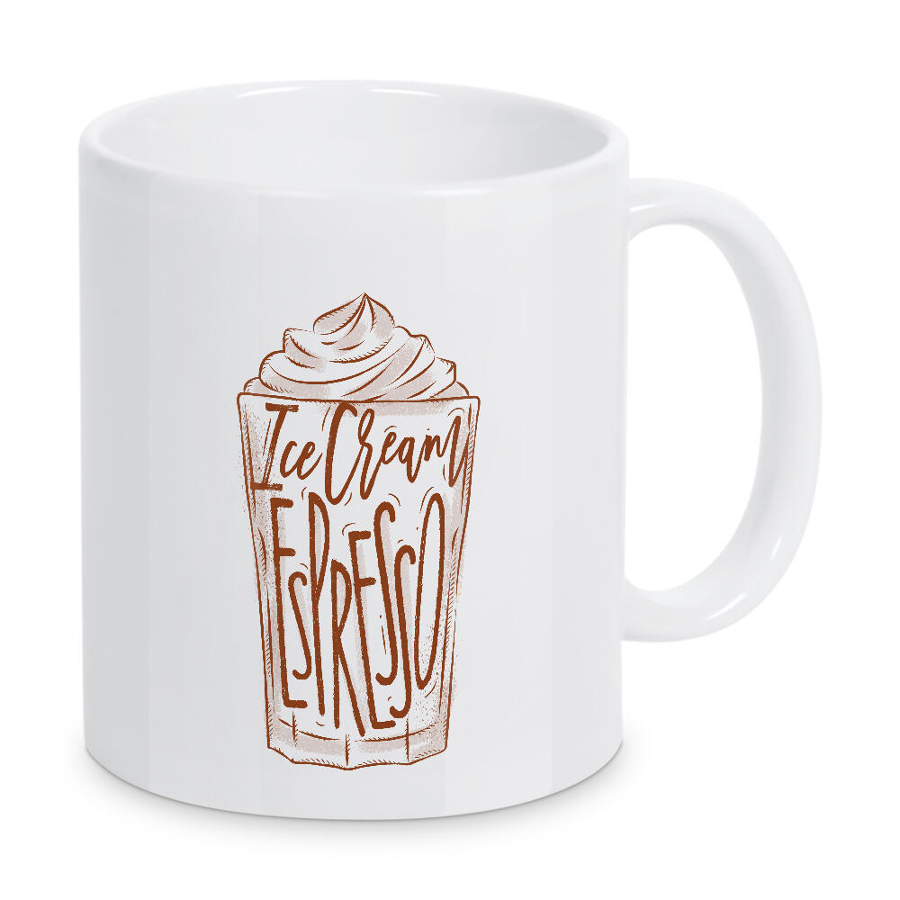 Tasse "Coffee glace cup craft" artboxONE - Essen & Trinken