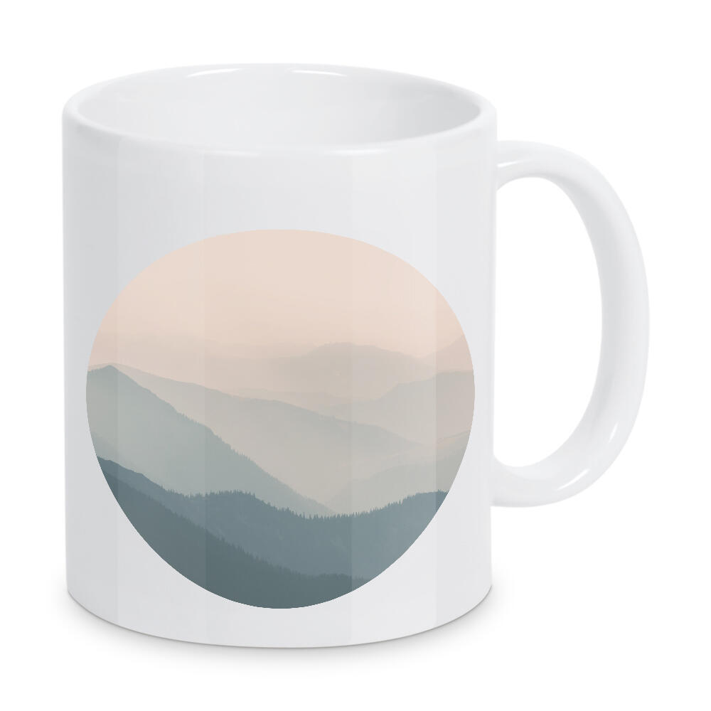 Tasse "Layers of Mountain" artboxONE - Natur,Abstrakt - Abstract,Mountain,Mountain layers,Nature,Photography