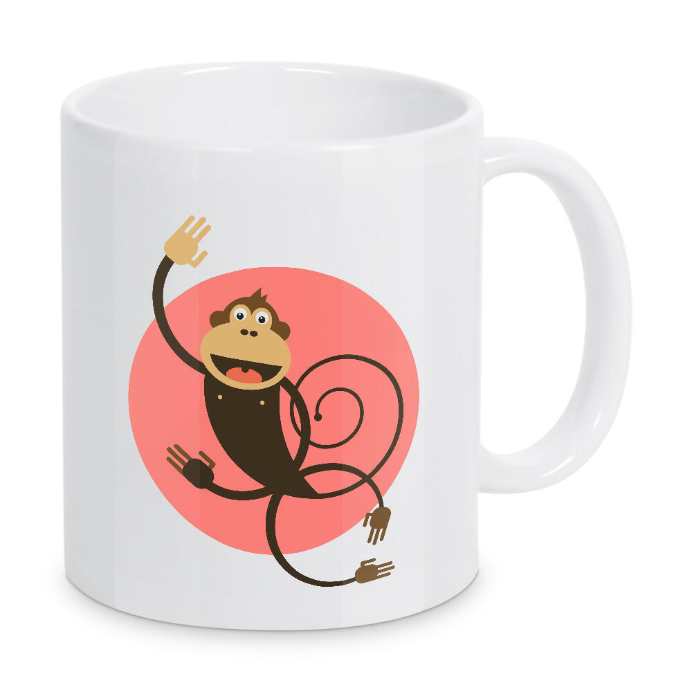 Tasse "Kinderzimmer Affe" artboxONE - Für Kinder - Kinderzimmerdekoration,Affe,Tiere