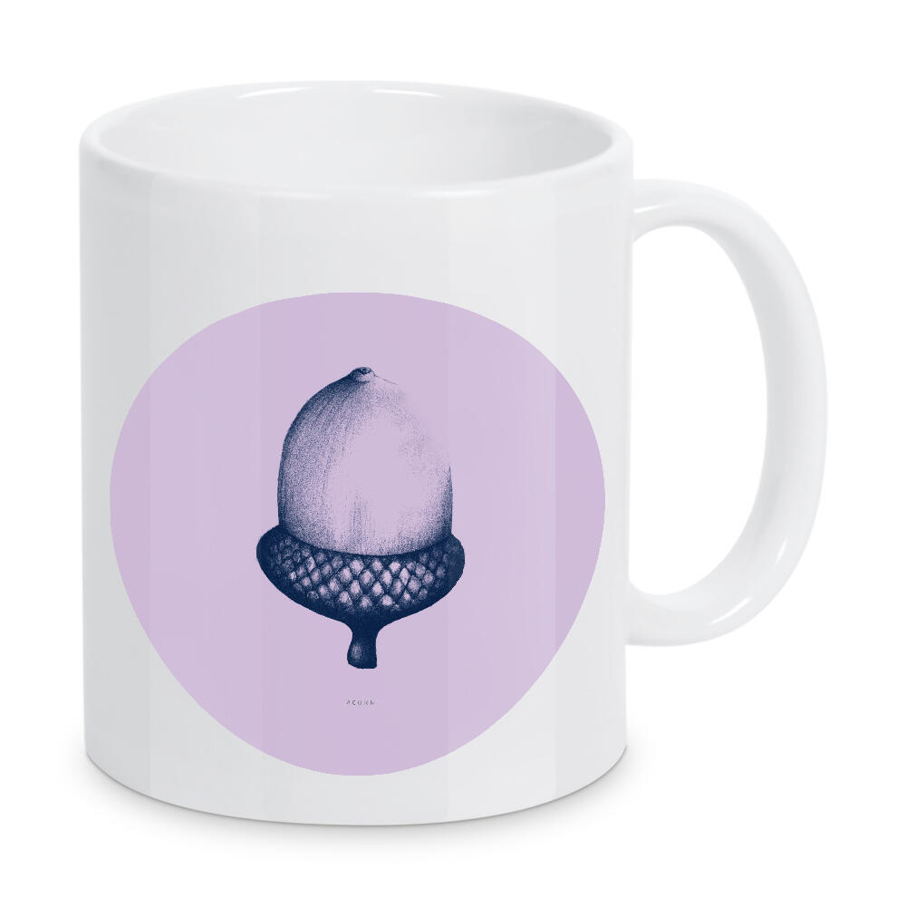 Tasse "Beautiful acorn purple" artboxONE - Natur,Für Mama
