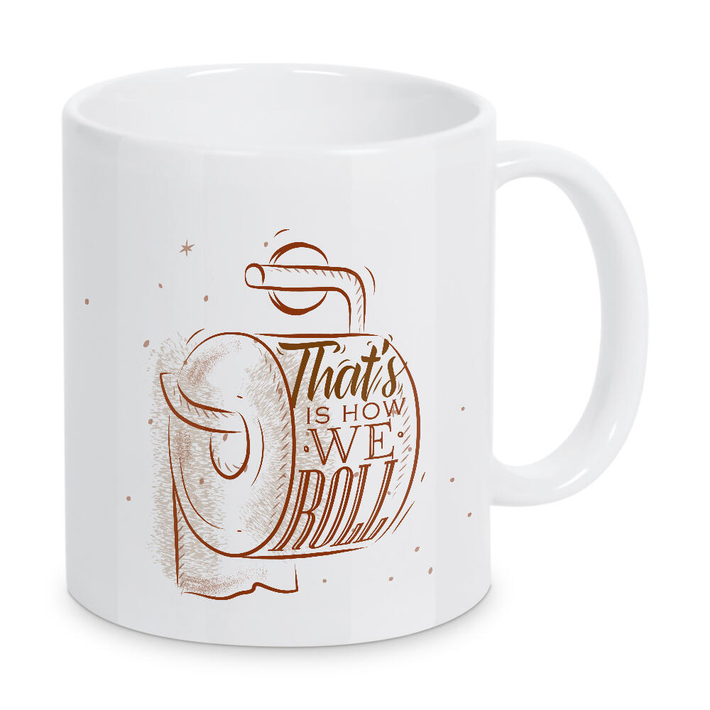 Tasse "Toilet paper graphics craft" artboxONE - Streetart - Toilet