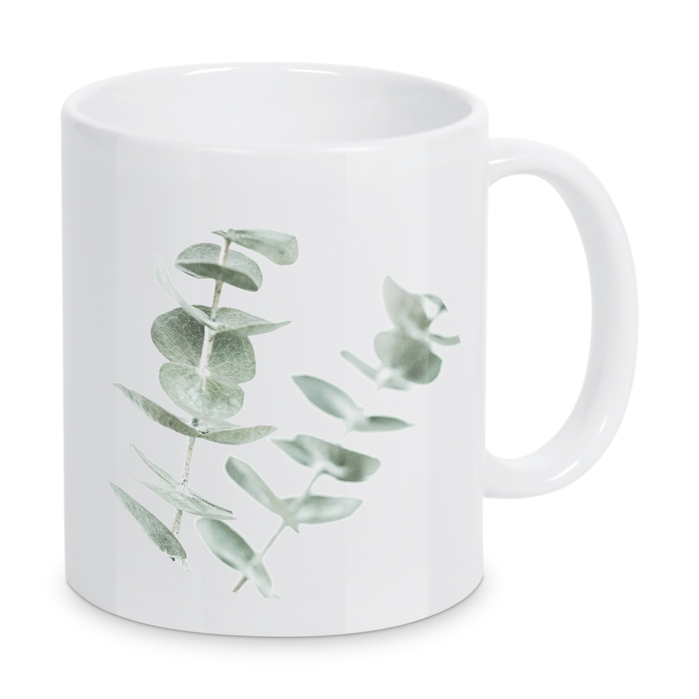 Tasse "Pastel Eucalyptus Photo" artboxONE - Natur,Floral - Eucalyptus,Photo,Plant,Nature