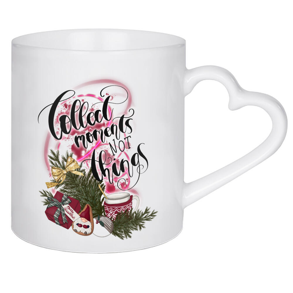 Herztasse "Christmas Quote" artboxONE - Weihnachten,Festivals,Lustig