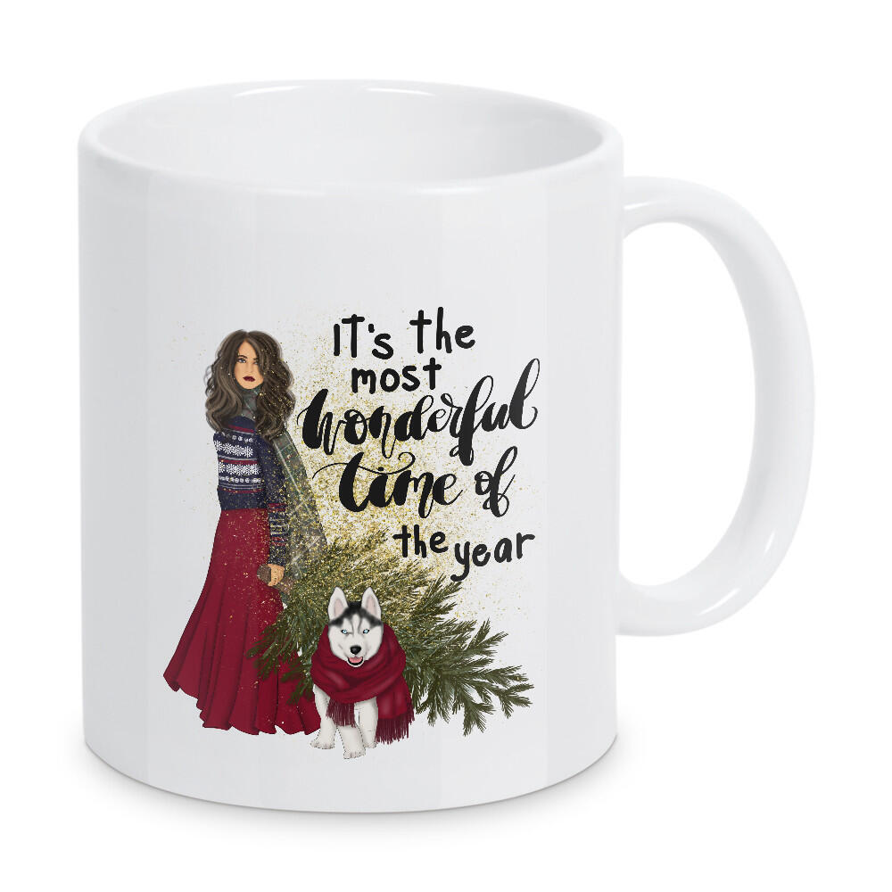 Tasse "Christmas Girl" artboxONE - Fashion,Weihnachten,Festivals
