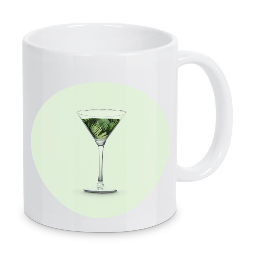 Tasse "Nature Drink" artboxONE - Natur,Essen & Trinken,Abstrakt - Martini,Glas,Getränk,Natur,Pflanze,Fotomontage,Cocktail