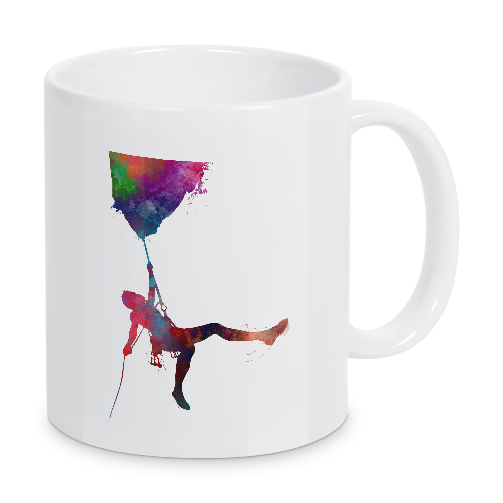 Tasse "Climbing art" artboxONE - Sport,Sport / Motivation